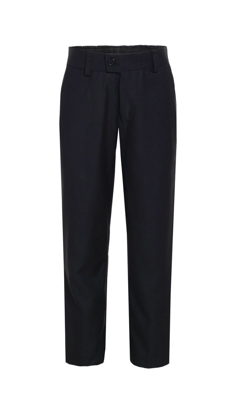 Men's Solid Color Casual Style Trousers