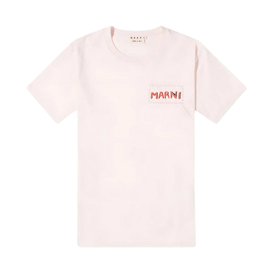 Marni T-Shirt Logo Pink