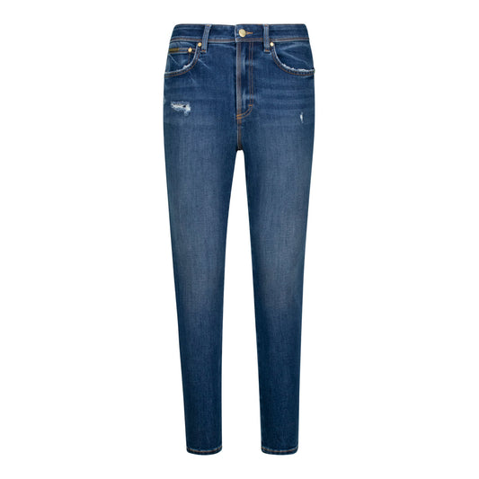 ZOE DARK BLUE CONTOUR CURVY DARK WASH SKINNY